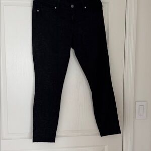 Genetic Denim Black Patterned Trousers